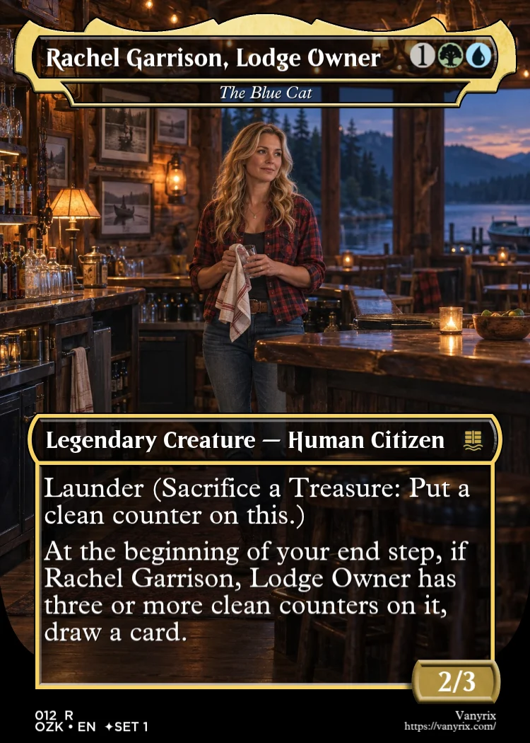 Rachel Garrison, Lodge Owner