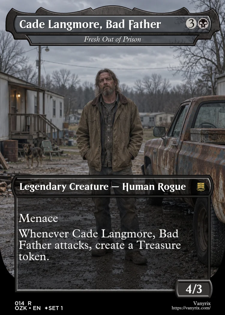 Cade Langmore, Bad Father