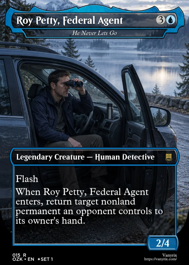 Roy Petty, Federal Agent