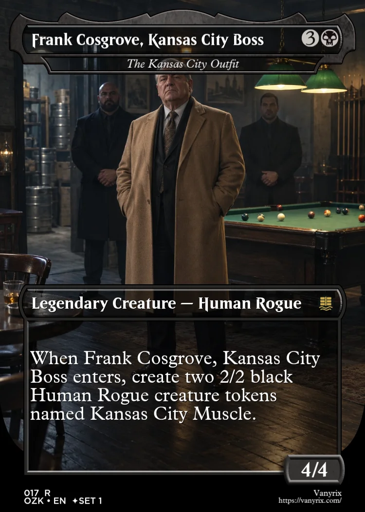 Frank Cosgrove, Kansas City Boss