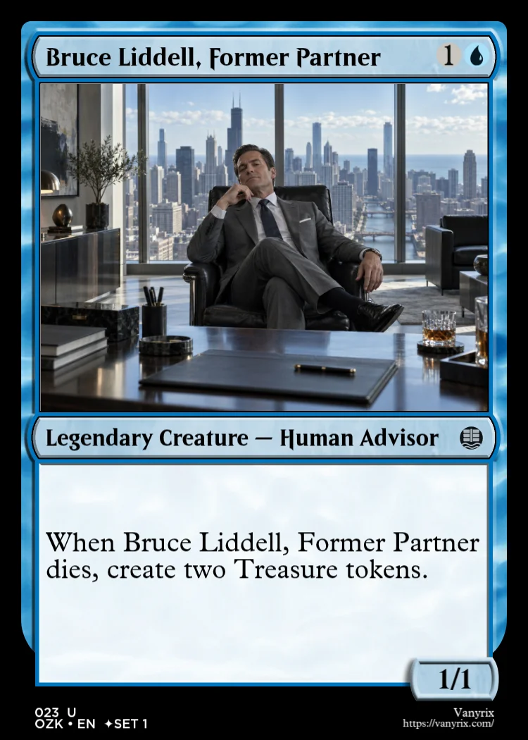 Bruce Liddell, Former Partner