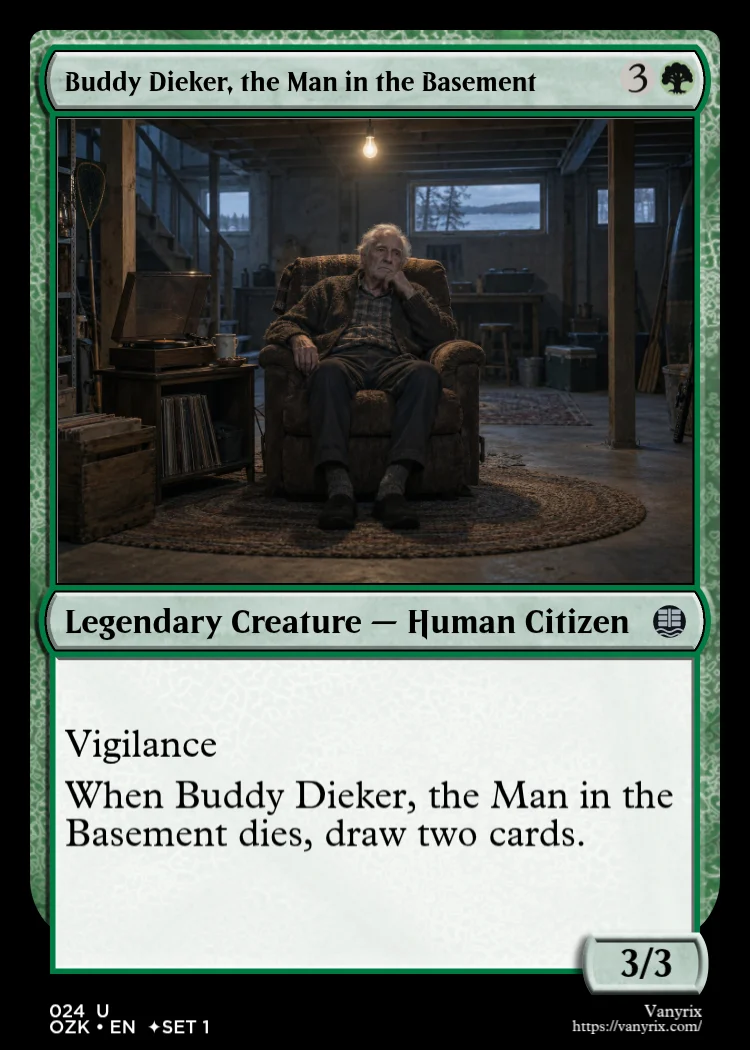 Buddy Dieker, the Man in the Basement