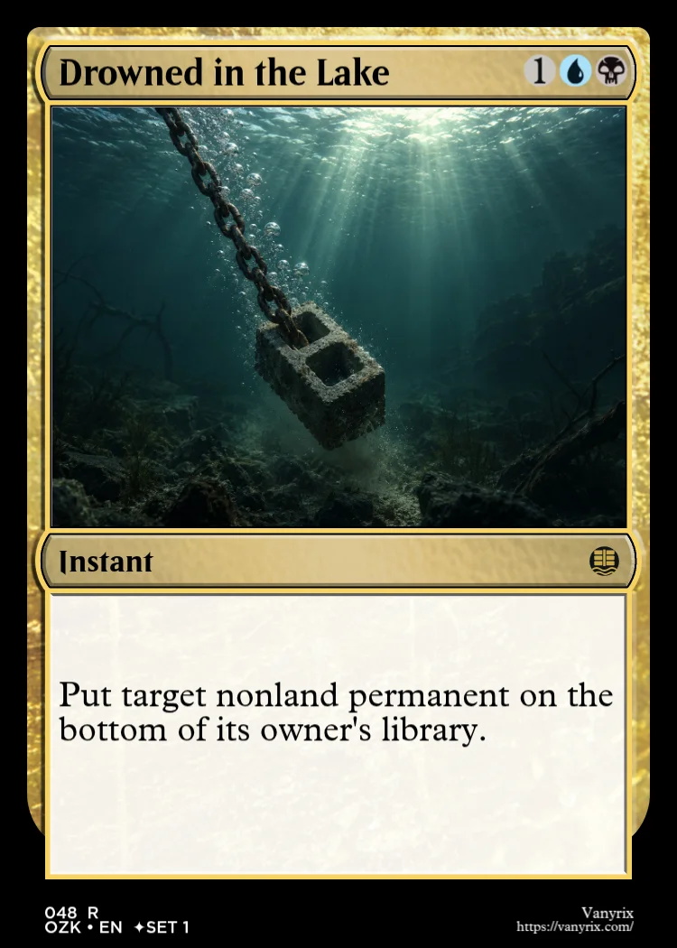 Drowned in the Lake