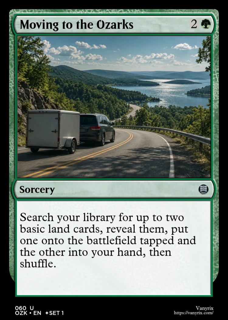 Moving to the Ozarks
