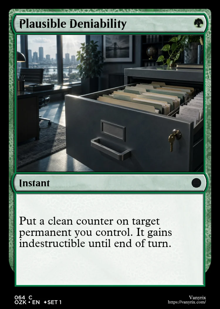 Plausible Deniability