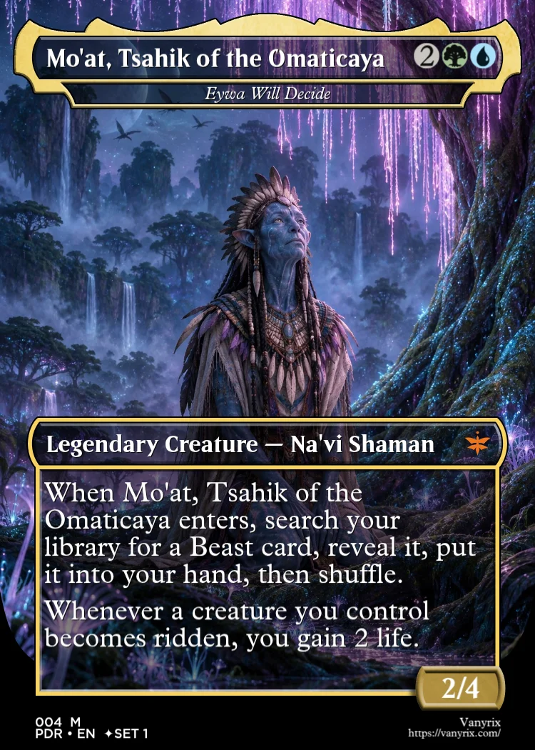 Mo'at, Tsahik of the Omaticaya