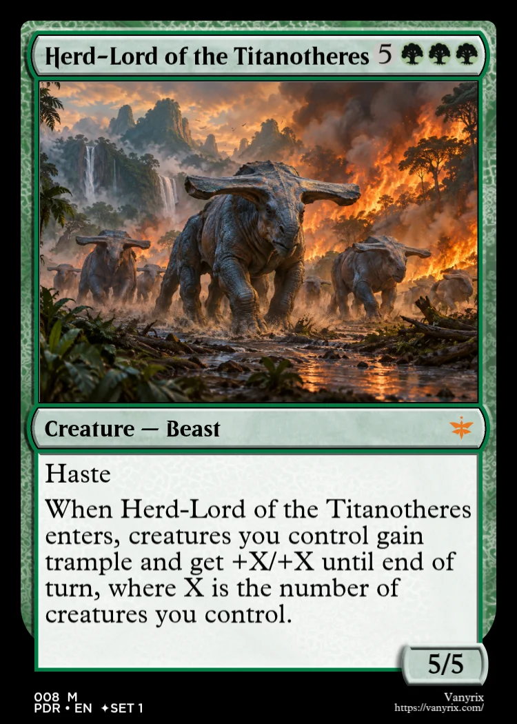 Herd-Lord of the Titanotheres