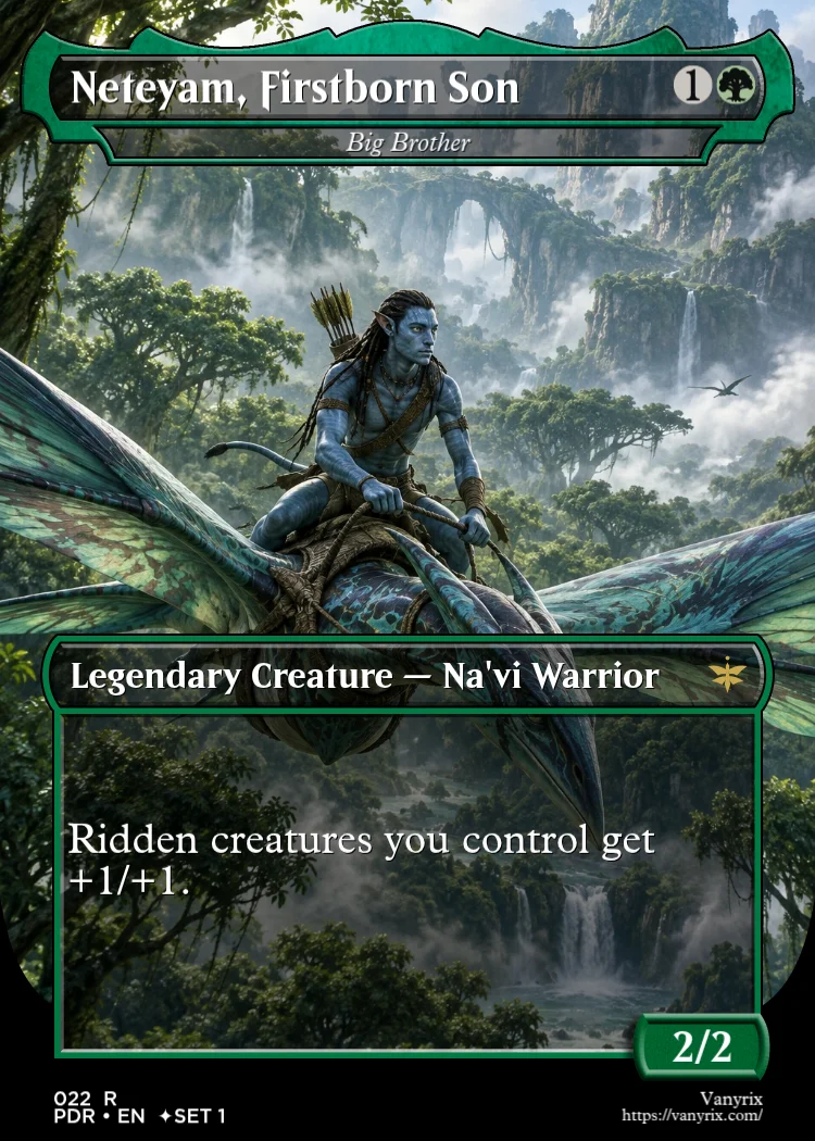 Neteyam, Firstborn Son