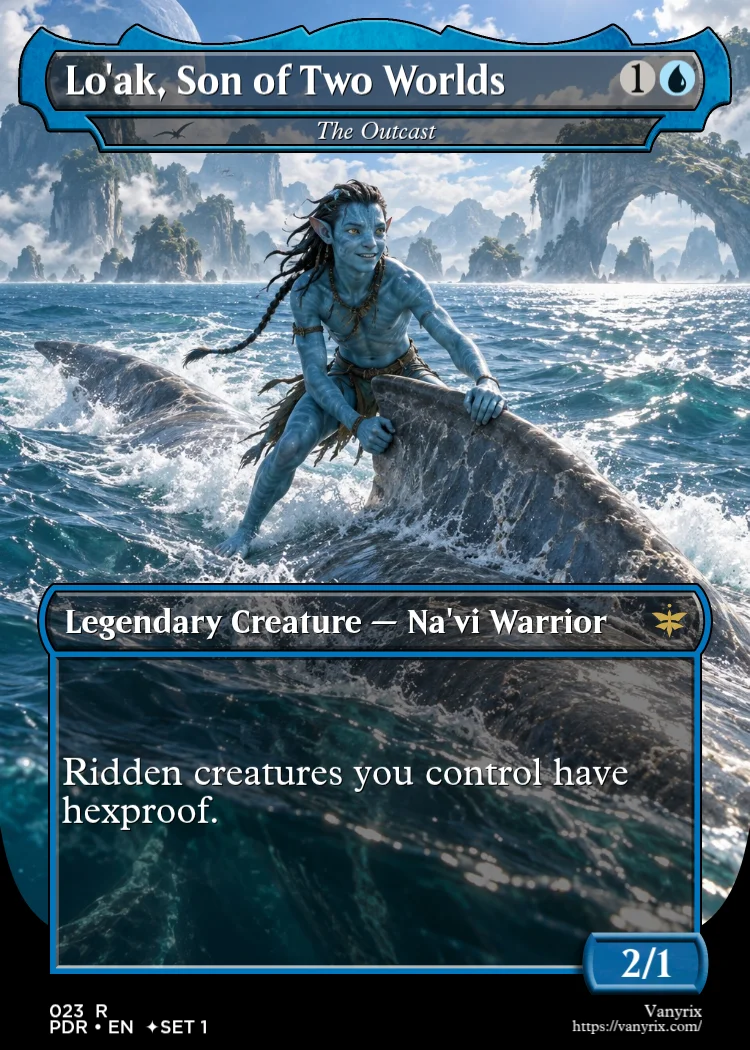 Lo'ak, Son of Two Worlds