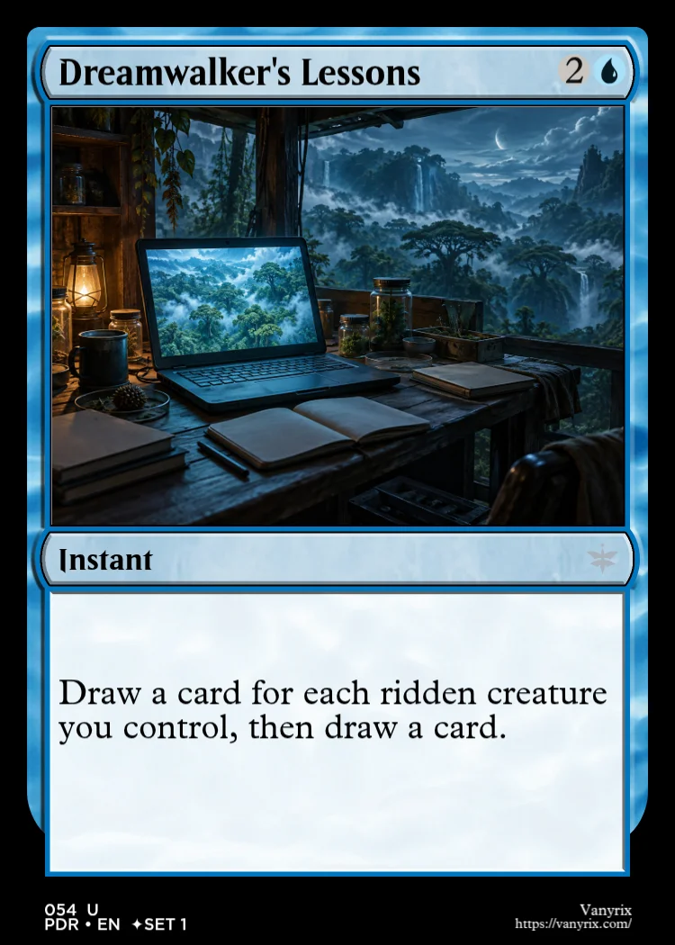 Dreamwalker's Lessons