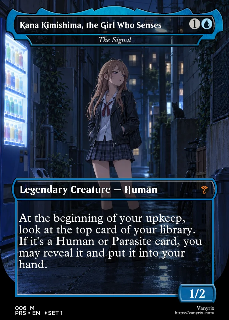 Kana Kimishima, the Girl Who Senses