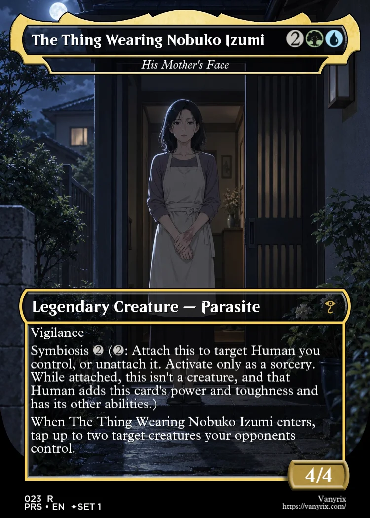 The Thing Wearing Nobuko Izumi