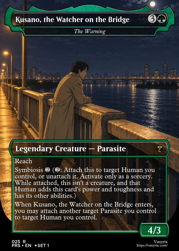 Kusano, the Watcher on the Bridge
