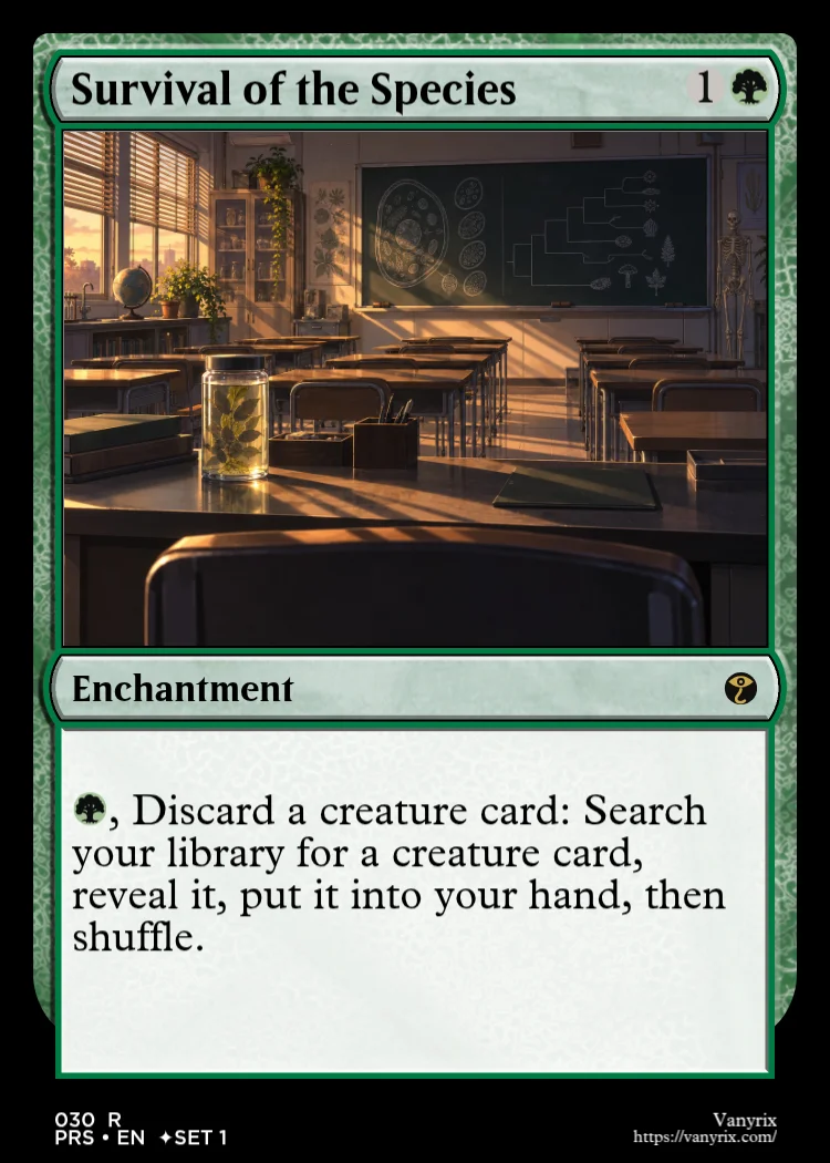Survival of the Species