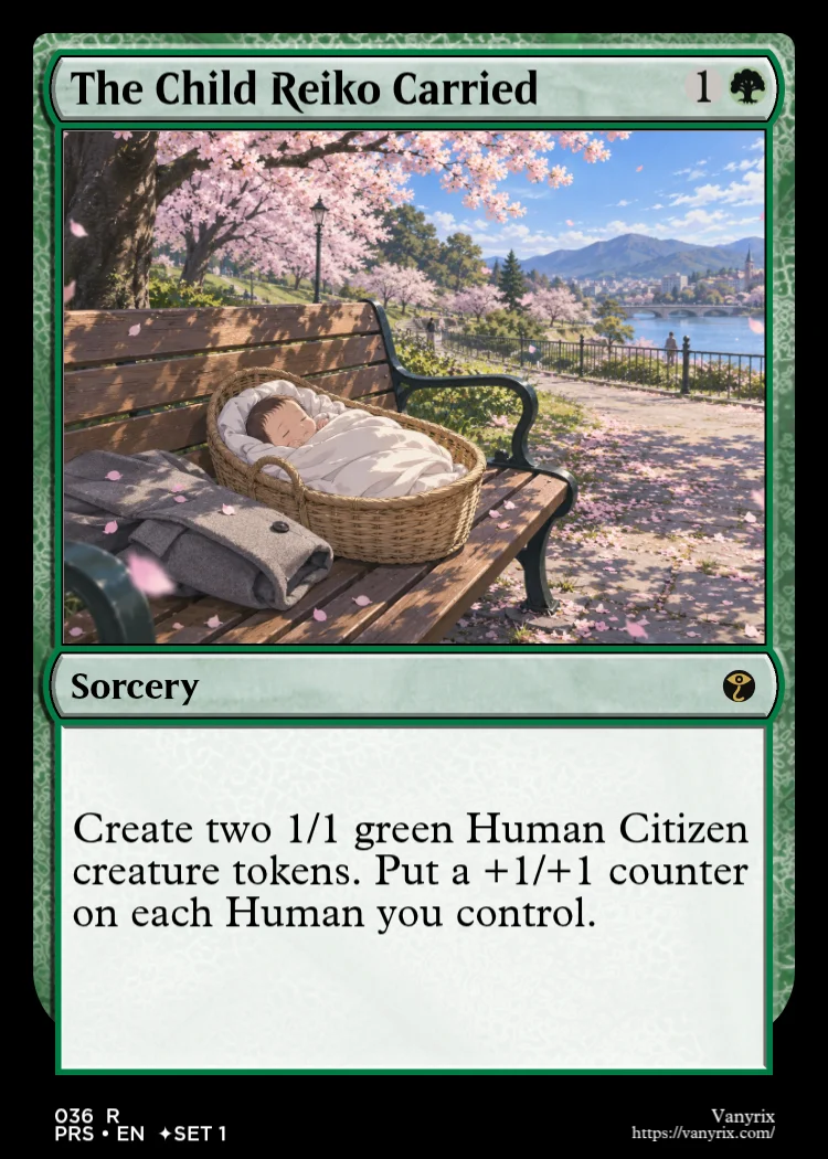 The Child Reiko Carried