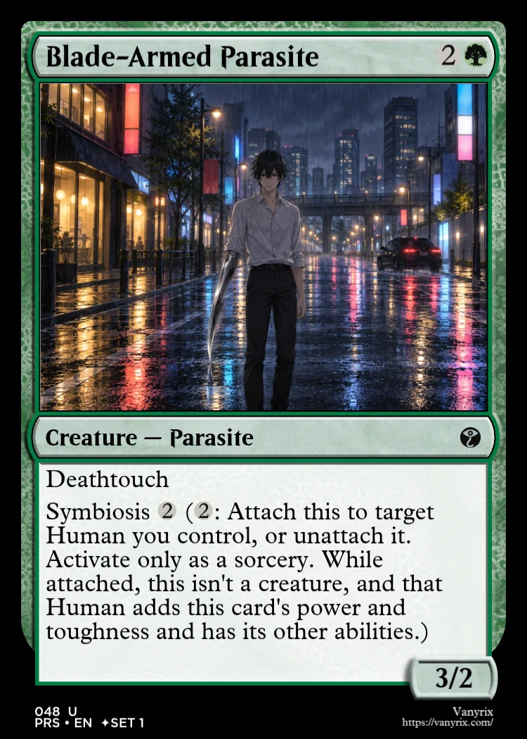Blade-Armed Parasite