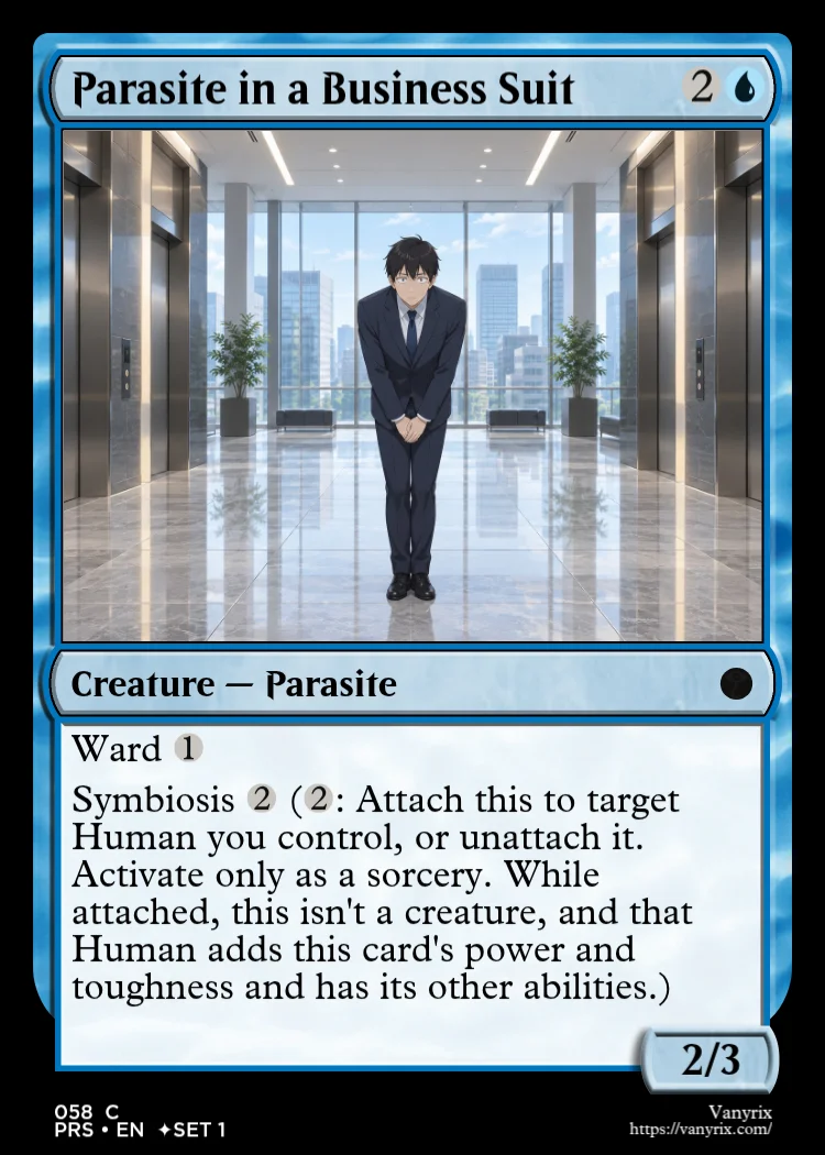 Parasite in a Business Suit
