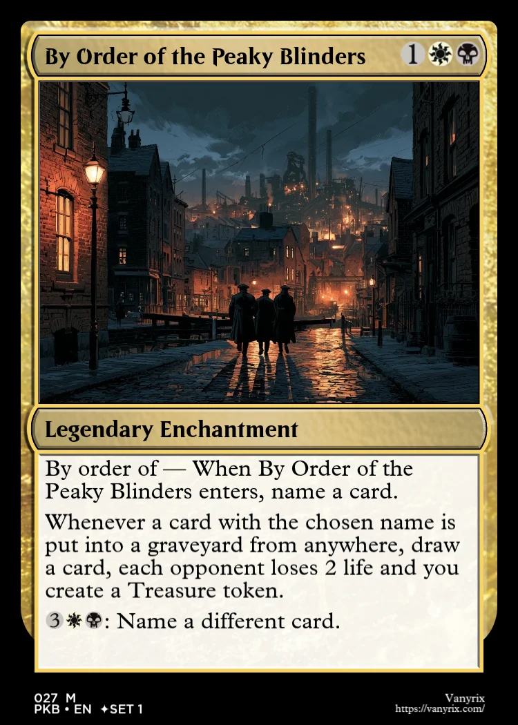 By Order of the Peaky Blinders