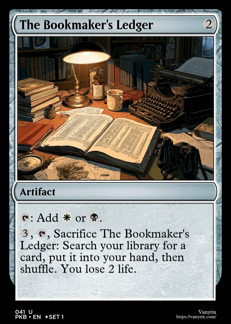 The Bookmaker's Ledger