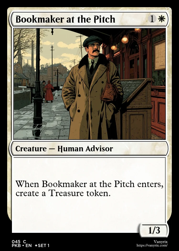 Bookmaker at the Pitch