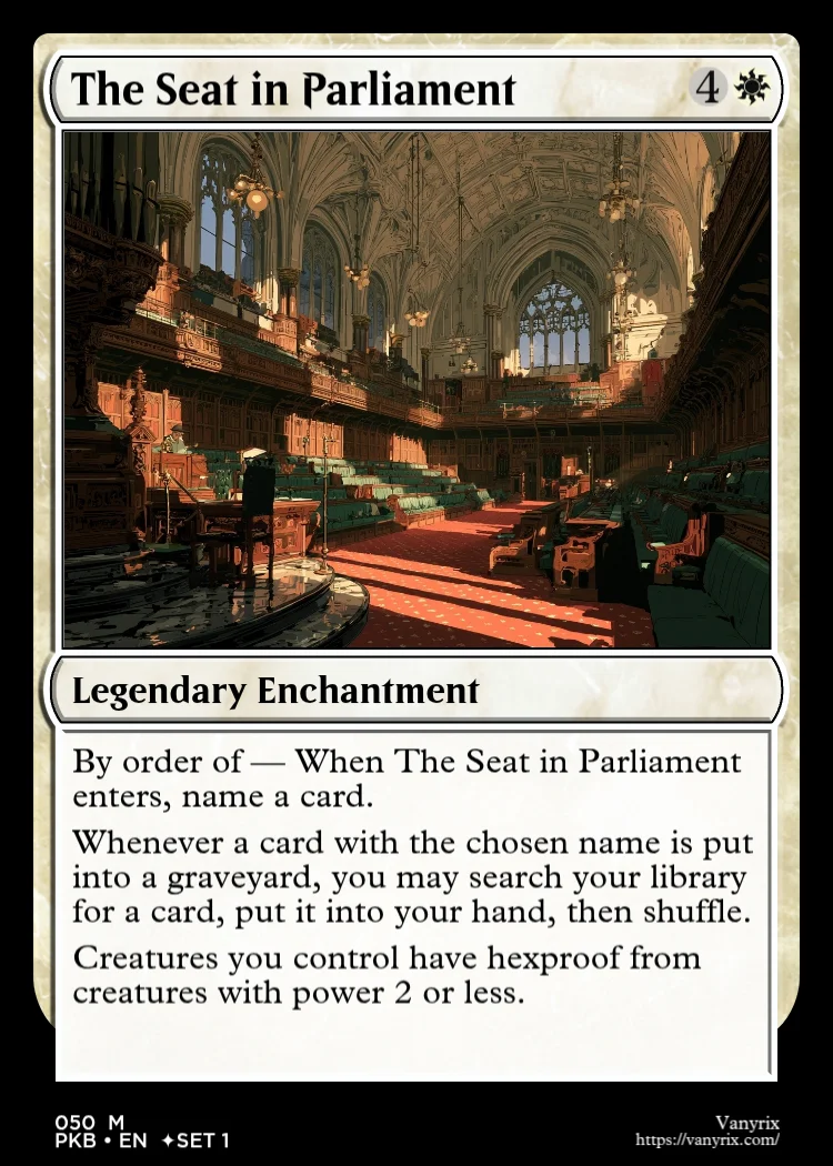The Seat in Parliament