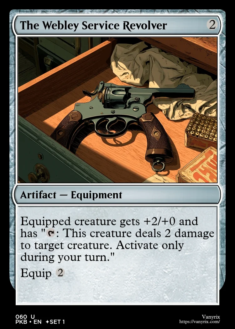 The Webley Service Revolver