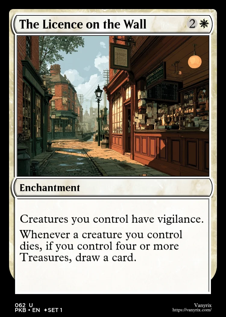 The Licence on the Wall