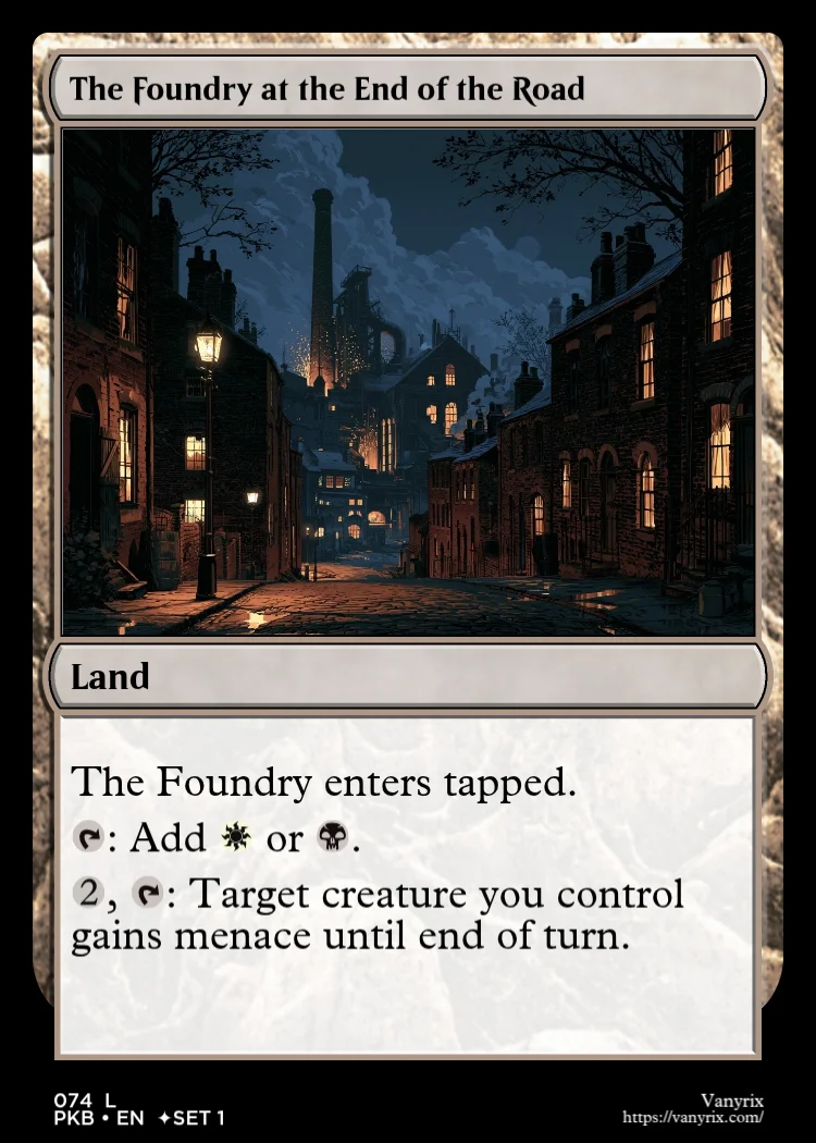 The Foundry at the End of the Road