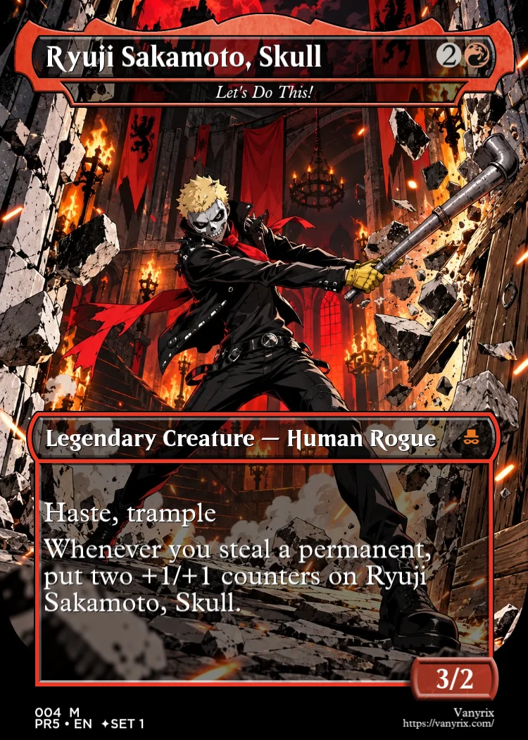 Ryuji Sakamoto, Skull