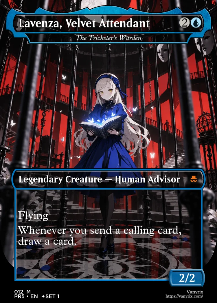 Lavenza, Velvet Attendant