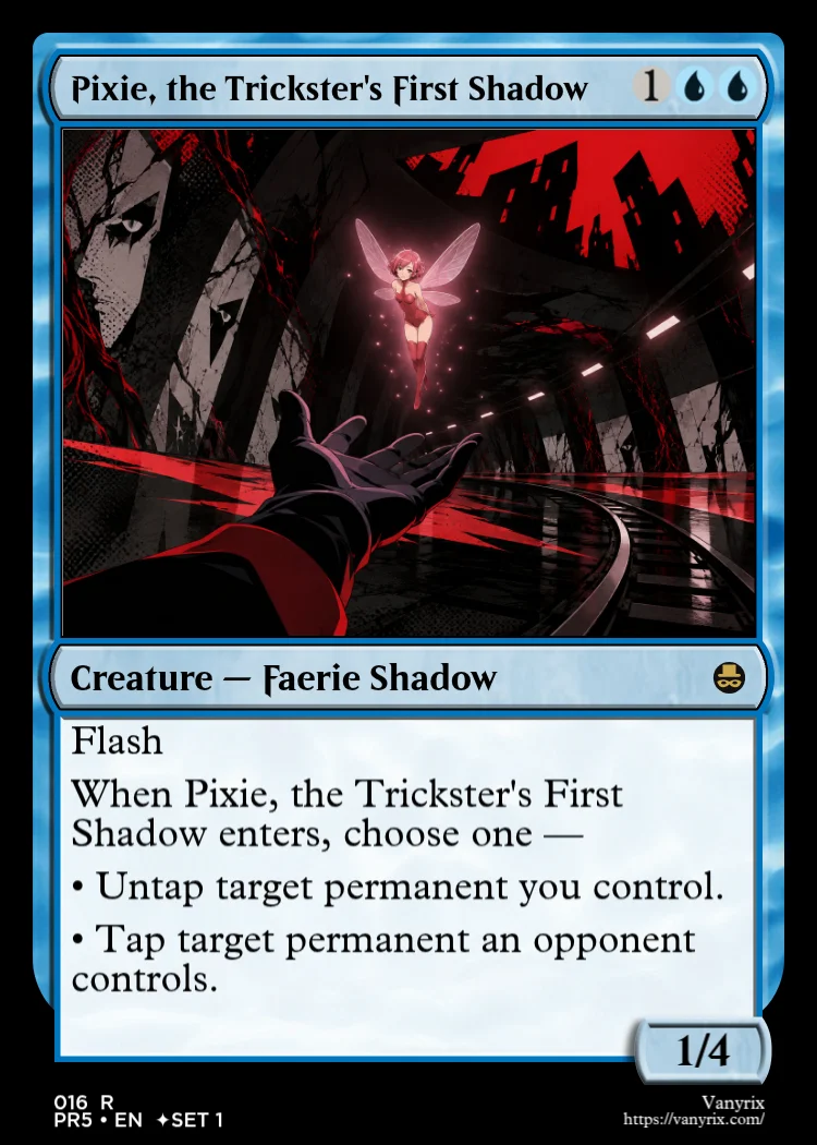 Pixie, the Trickster's First Shadow