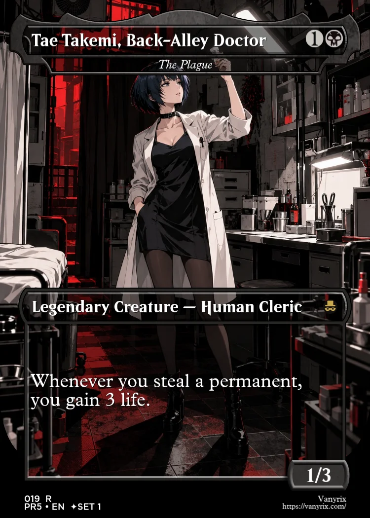 Tae Takemi, Back-Alley Doctor
