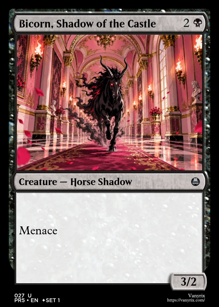 Bicorn, Shadow of the Castle