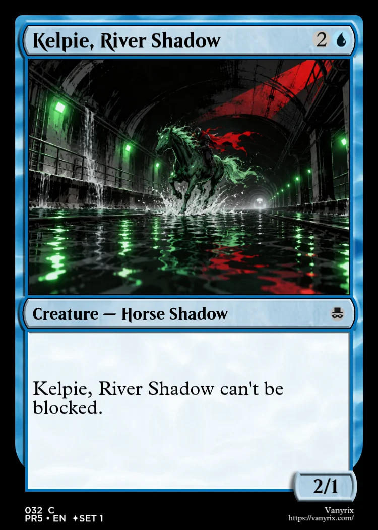 Kelpie, River Shadow