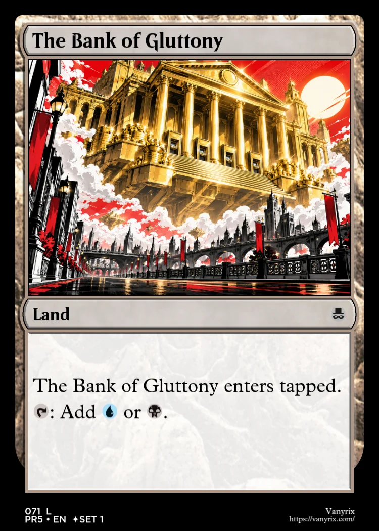 The Bank of Gluttony