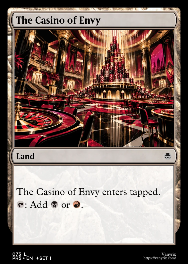 The Casino of Envy