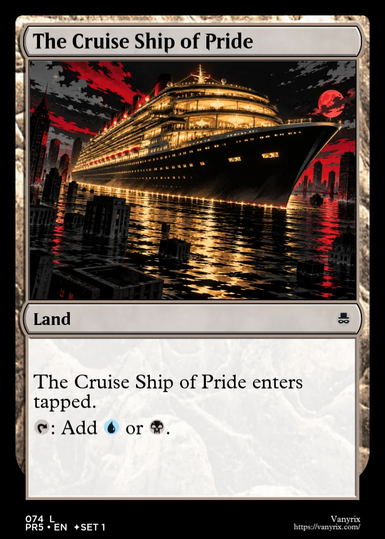 The Cruise Ship of Pride