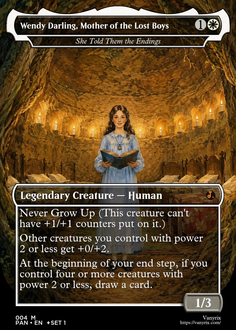 Wendy Darling, Mother of the Lost Boys