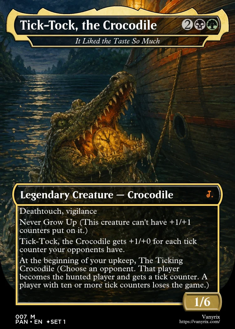 Tick-Tock, the Crocodile