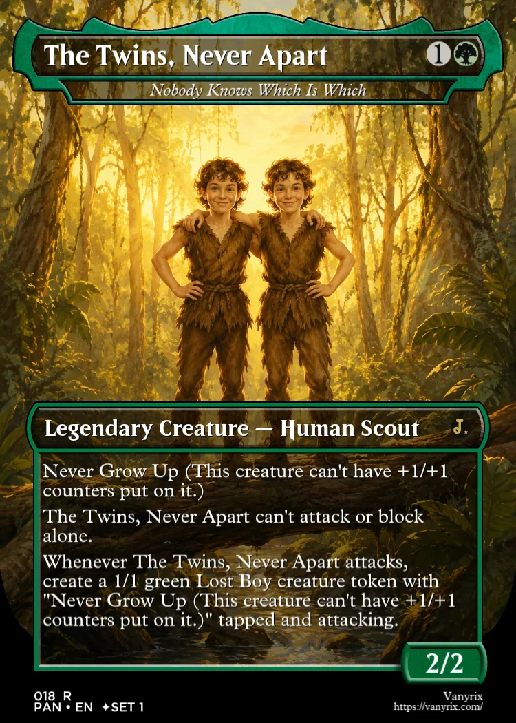 The Twins, Never Apart