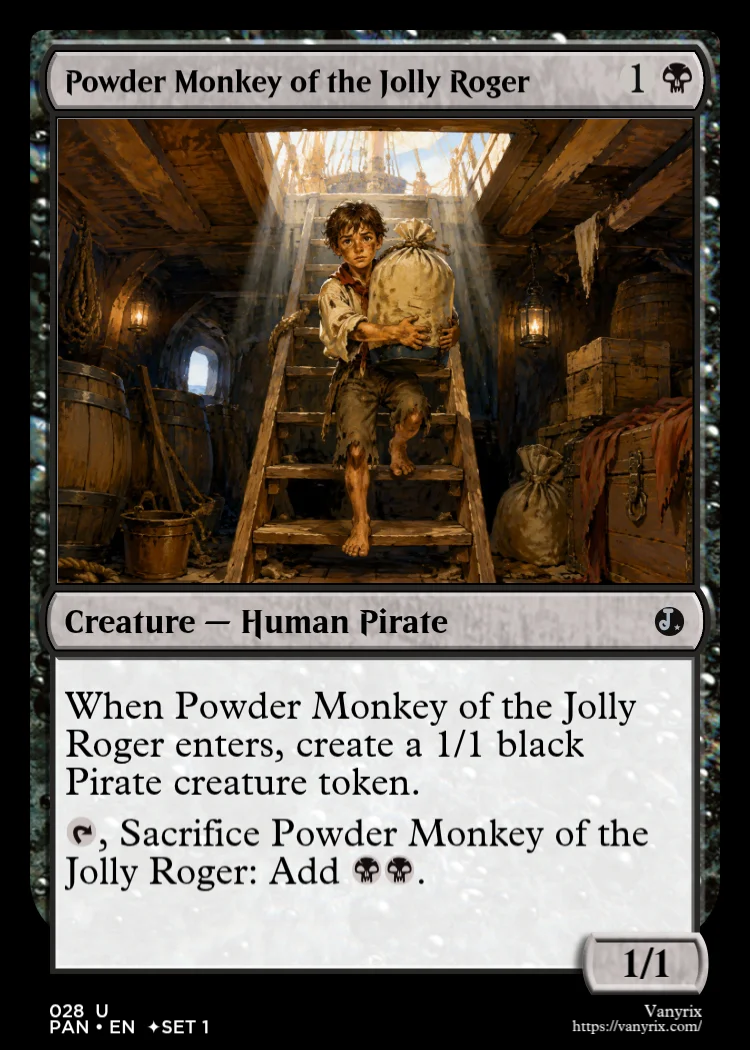 Powder Monkey of the Jolly Roger