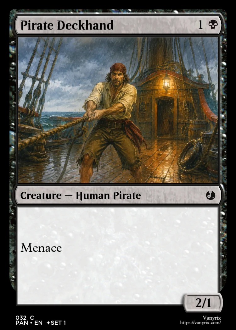 Pirate Deckhand