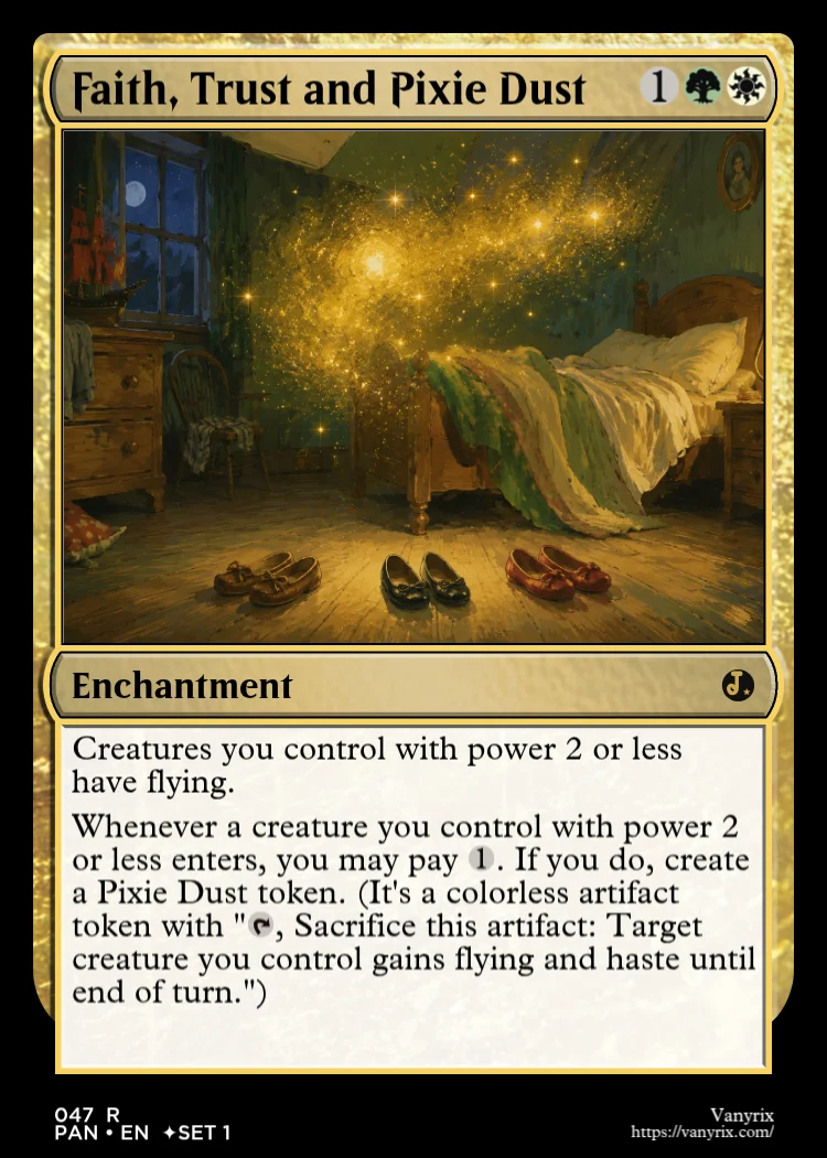 Faith, Trust and Pixie Dust