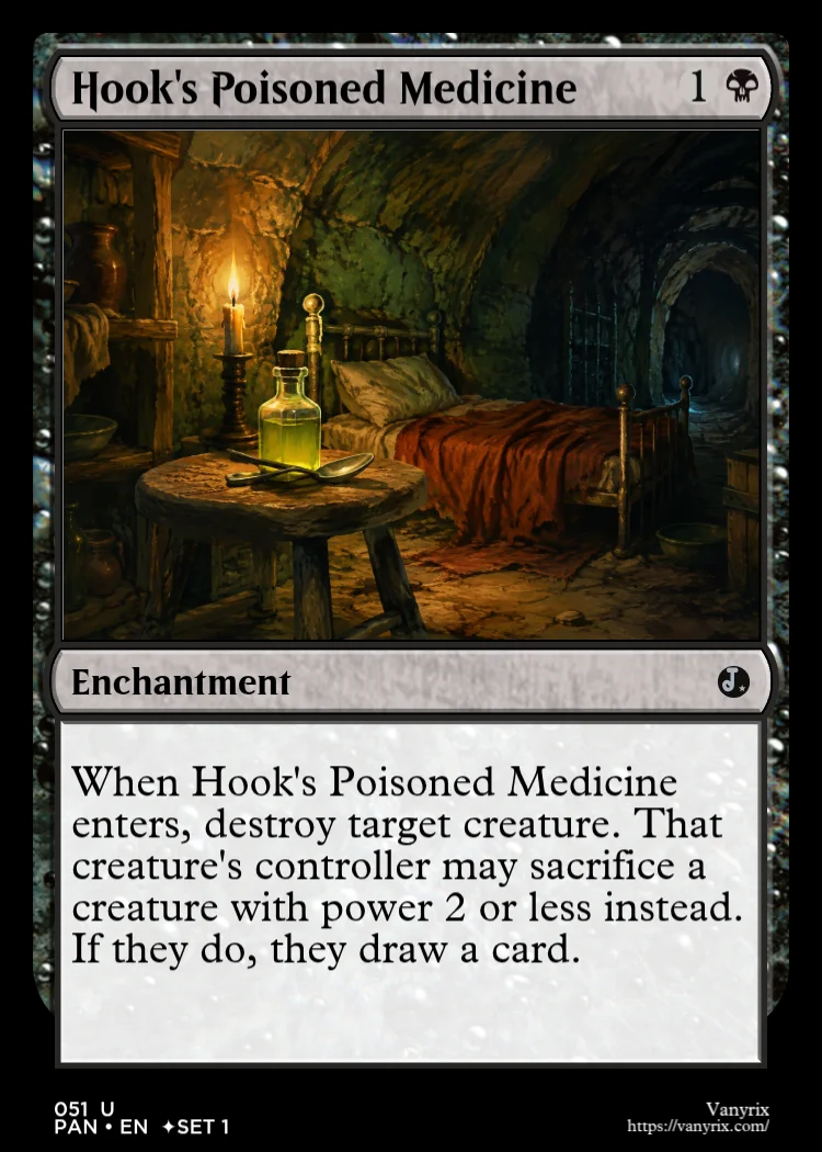 Hook's Poisoned Medicine