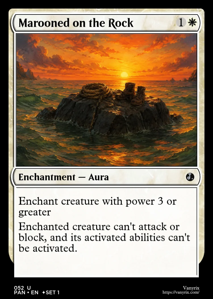 Marooned on the Rock