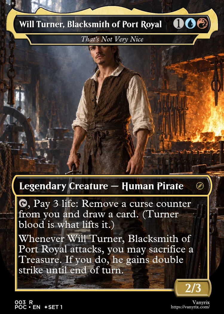 Will Turner, Blacksmith of Port Royal