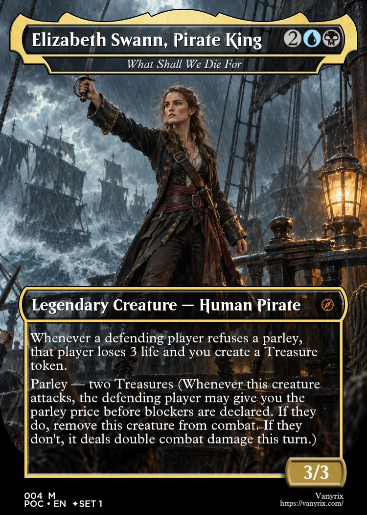 Elizabeth Swann, Pirate King