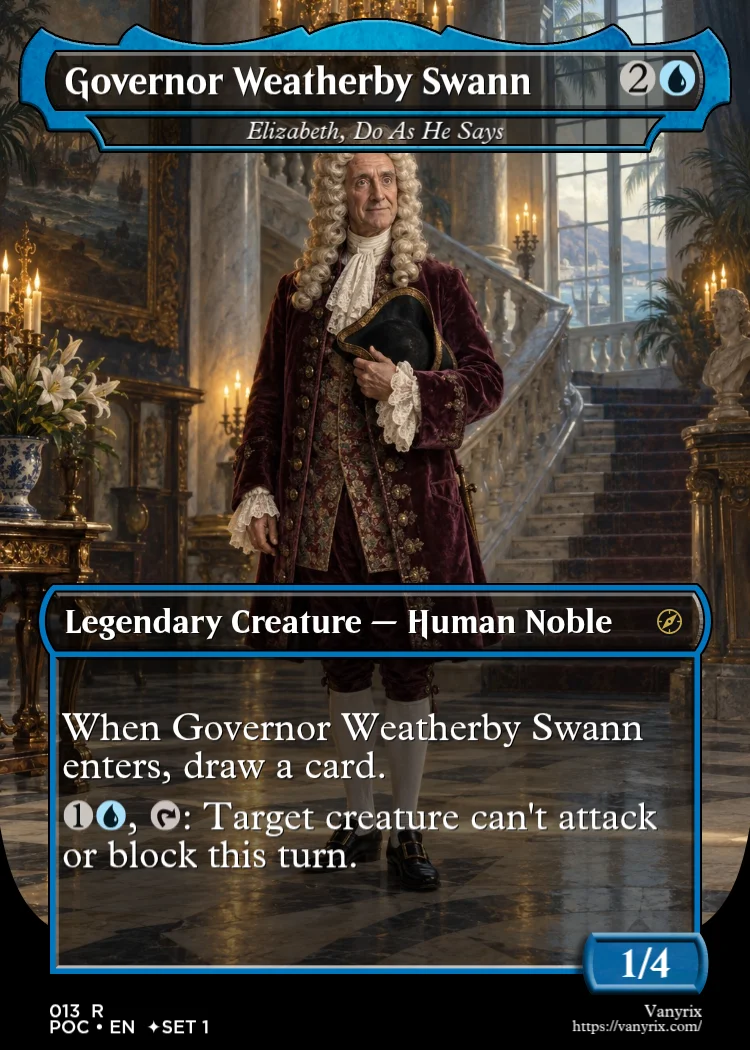 Governor Weatherby Swann