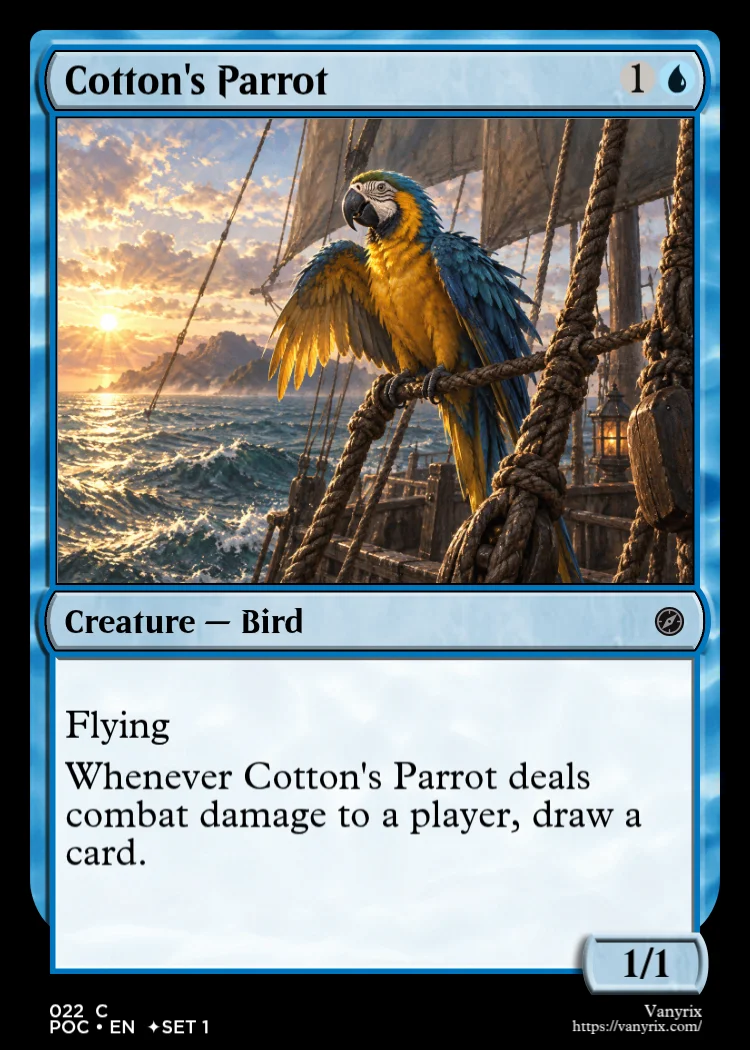 Cotton's Parrot