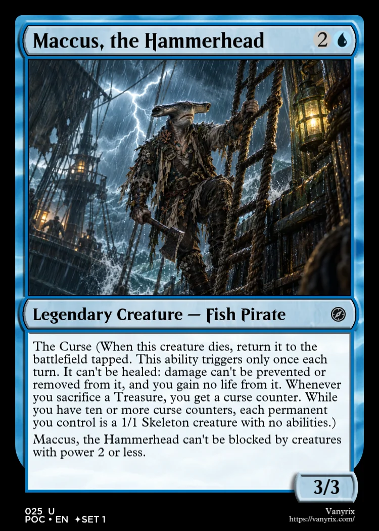 Maccus, the Hammerhead